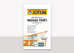 Jotun Putty Exterior - Bột trét ngoại thất màu xám (40Kg)